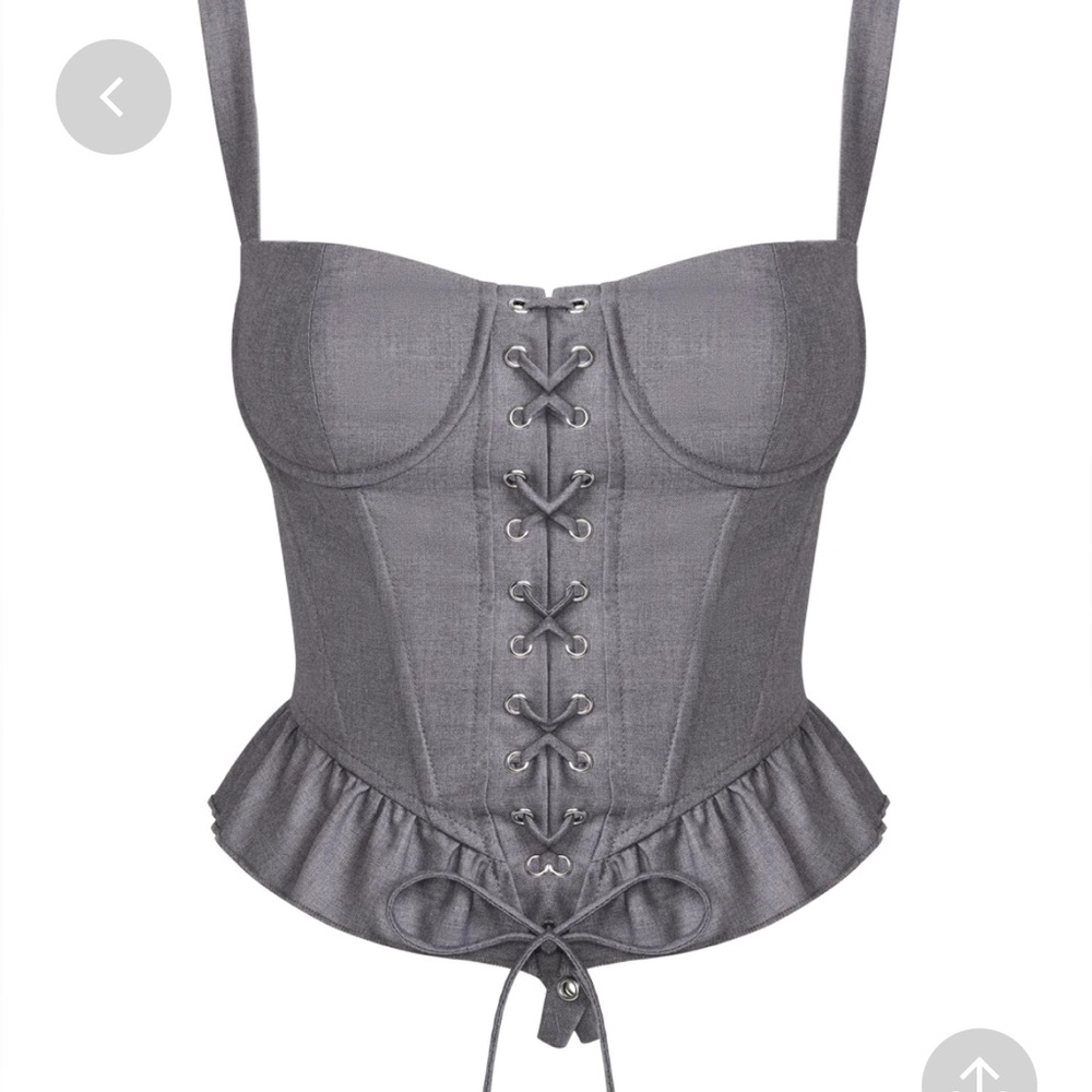 Lioness Corset in Slate